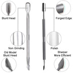 Ejiubas Cuticle Trimmer with Cuticle Pusher Cuticle Nipper Professional Grade - Image 3