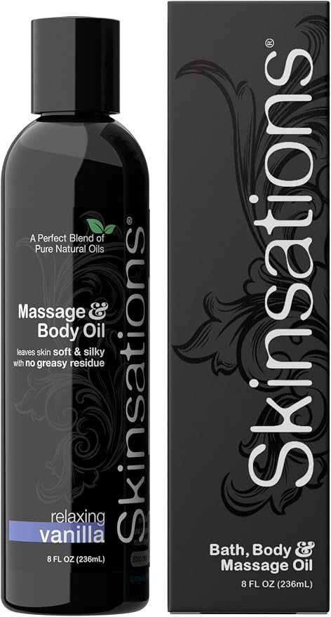 Skinsations – Vanilla Massage Oil by Skinsations