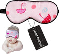 100% Natural Silk Sleep Eye Mask Kids, Cute Night Sleeping Mask by NMMGlobal