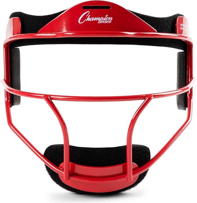 Champion Sports Steel Softball Face Mask – Durable Fielder’s Mask by ChampionSports