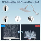 Hibbent All Metal CUPC Certified Shower Head, Handheld Showerhead Combo - Image 4