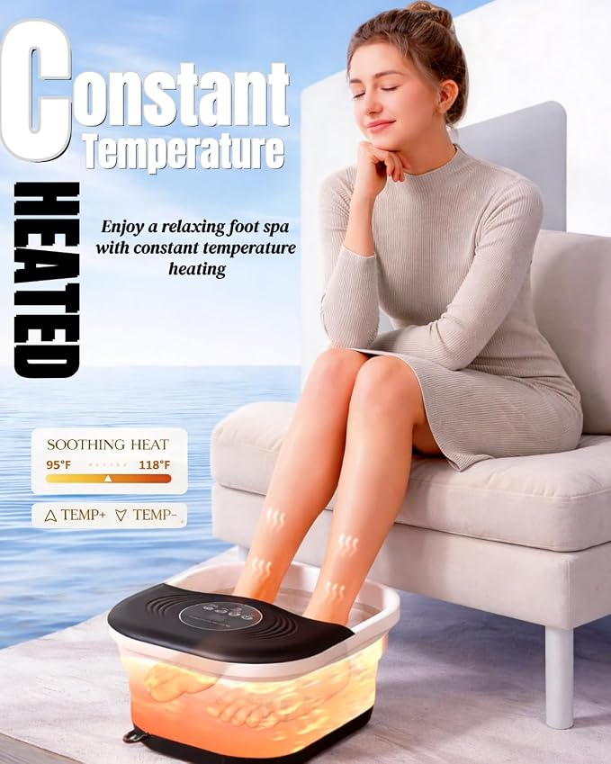 Collapsible Heated Foot Spa - Image 2