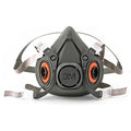 3M Half Facepiece Reusable Respirator 6300, Four-Point Harness, Comfortable Fit by 3MAutomotive