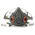 3M Half Facepiece Reusable Respirator 6300, Four-Point Harness, Comfortable Fit by 3MAutomotive