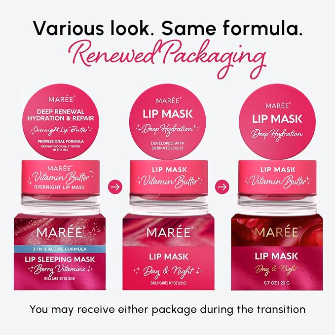 MAREE Lip Mask Overnight 2 Pack - Image 2