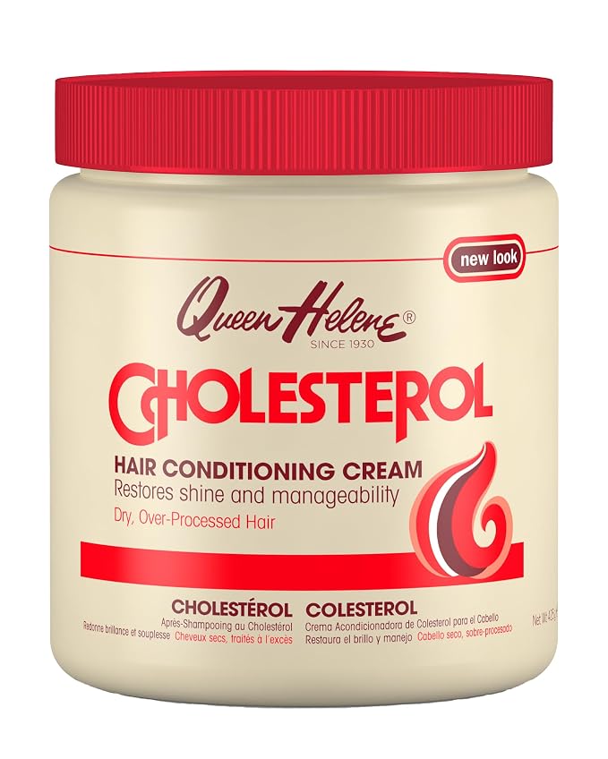 Queen Helene Cholesterol Hair Conditioning Cream – Deep Repair Treatment by Queen+Helene