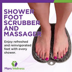 MARS WELLNESS Shower Foot Scrubber and Massager - Image 2