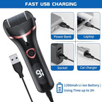 Electric Foot Callus Remover, Rechargeable Portable Electronic Foot File - Image 3
