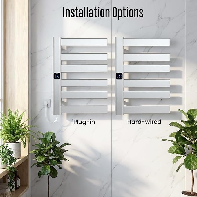 Towel Warmer, Heated Towel Rack - Image 6