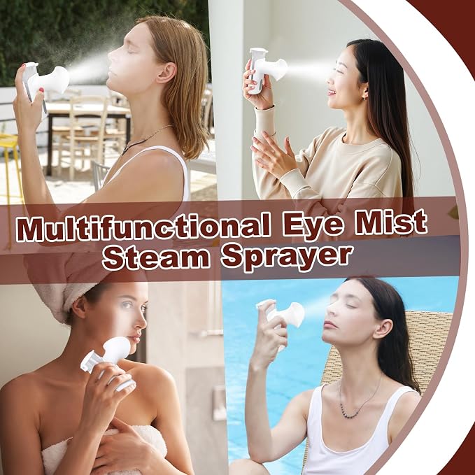 Eye Steam Sprayer, Mini Eye Mist Steam Sprayer, 3 Adjustable Temperature - Image 7