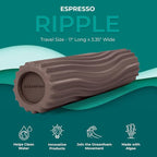 Oceanfoam Ripple Travel Foam Roller Firm Mini Foam Roller - Image 3