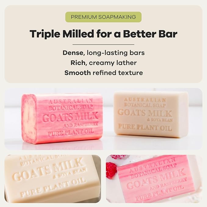 Australian Botanical Soap, Classic Goat Milk and Goat's Milk - Image 4