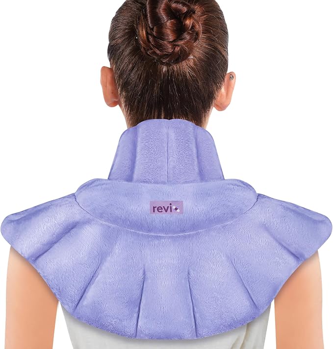 REVIX Heated Neck Wrap Microwave Heating Pad by Feelbetterlivebetter