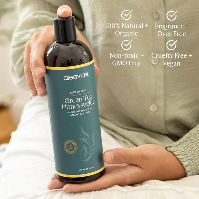 Aleavia Body Cleanse – Organic & All-Natural Prebiotic Body Wash - Image 3