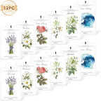 MYARO 12 Pack Assorted Floral Scented Sachets - Image 5