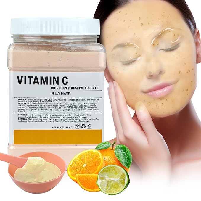 Jelly Mask for Facials Professional, Hydrating & Moisturizing Peel-Off Natural by Unknown