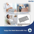REVIX Microwave Heating Pad, 8 * 14" Flaxseeds Heating Pads Microwavable Moist - Image 7