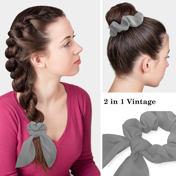 Scrub Cap with Hair Scrunchy, Ponytail Holder Surgical Cap - Image 5