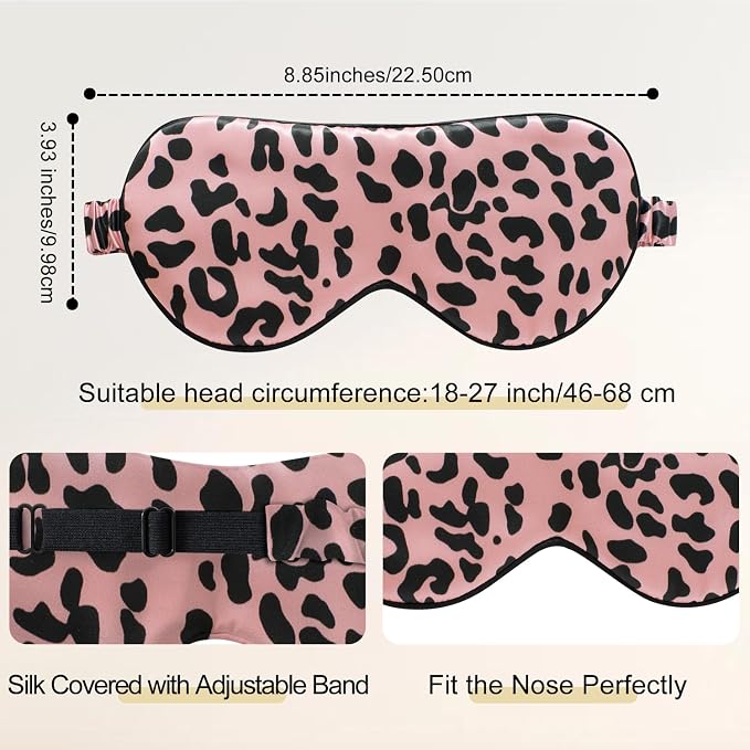 ZIMASILK Adjustable 100% 22 Momme Mulberry Silk Sleep Mask - Image 4