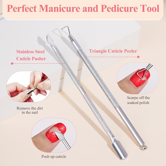 LIONVISON Acetone Nail Soaking Bowl: Toe Soak Off Bowl Manicure Soak Bowl Set - Image 5