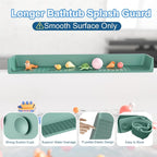 Splash Guard for Bathtub, Silicone Bathtub Water Guard for Tub Kids, Bath Tub - Image 4
