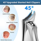 Nail Clippers for Seniors, Heavy Duty Ingrown Toenail Clippers - Image 4