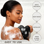 SPMKTBOZAI African Net Sponge Authentic, Loofah Exfoliating Body Scrubber Bath - Image 4