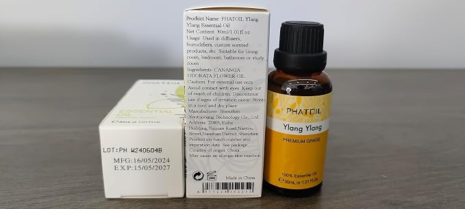 Ylang Ylang Essential Oil 1.01fl.oz/30ml, PHATOIL Premium Ylang Ylang Oils Long - Image 8