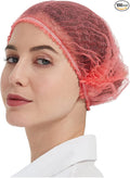 ProtectX Disposable Bouffant Caps Hair Head Cover Nets 21” by ProtectX