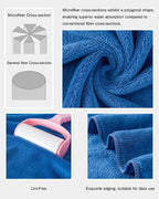 sakano Microfiber Bath Towel Set Ultra Soft Absorbent Speedy Drying Fade - Image 3