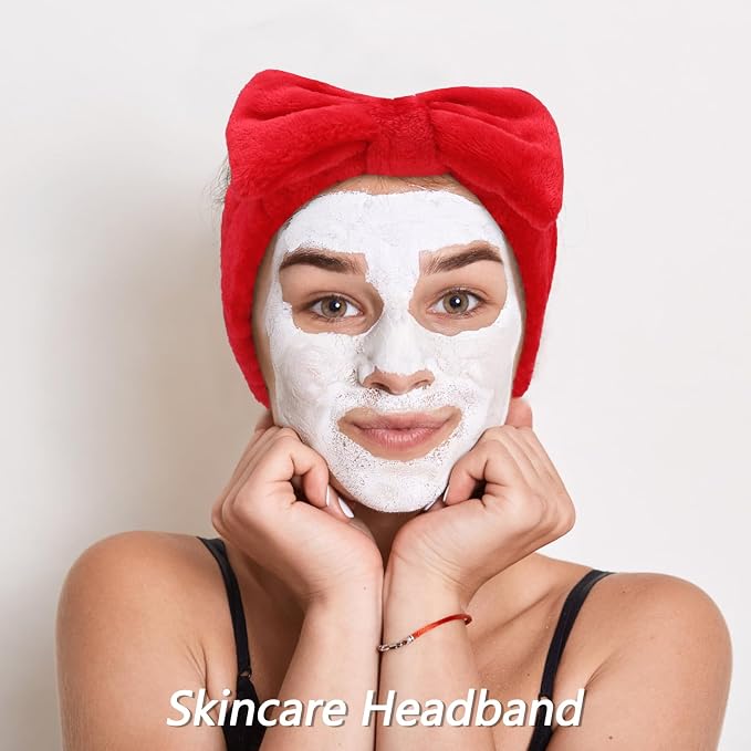 Velscrun 6 Pack Spa Headband, Makeup Headband, Face Wash Headbands, Skincare - Image 4