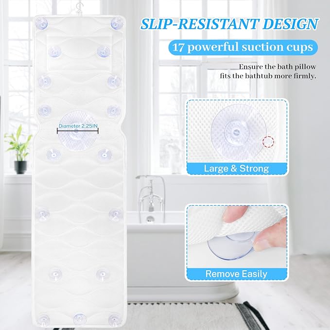 TranquilRelax Bath Pillow for Tub - Image 5