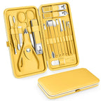 Teamkio 18pcs Manicure Set Pedicure Nail Clippers Set Travel Hygiene Kit by Teamkio