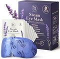 8 Pack Lavender Steam Eye Mask for Dryness, Strain & Relaxation, Heated Eye by Unknown