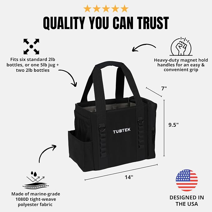 TUBTEK Hot Tub Chemical Bag | Hot Tub Storage - Image 4