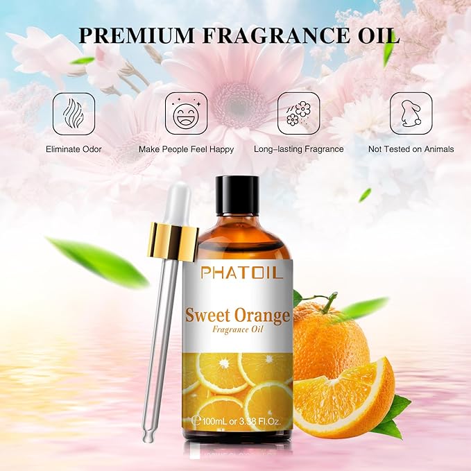 PHATOIL 100ML Sweet Orange Fragrance Oils - Image 3