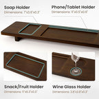 Teak Bathtub Tray - Image 4