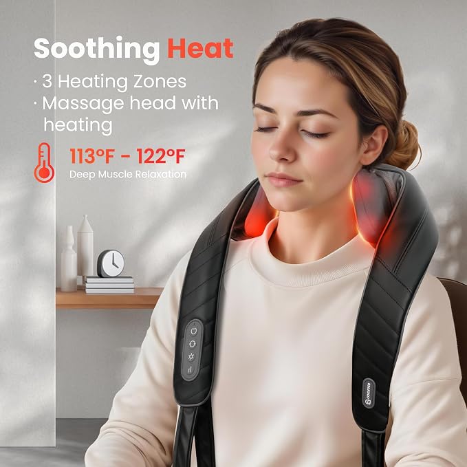 COMFIER Cordless Neck Shoulder Massager - Image 4