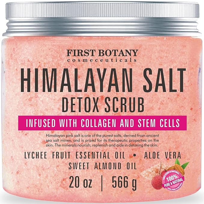 First Botany Himalayan Salt Body Scrub by FirstBotanyCosmeceuticals