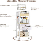 YGJT Makeup Organizer, Floor Skincare Cosmetics Organizer - Image 4