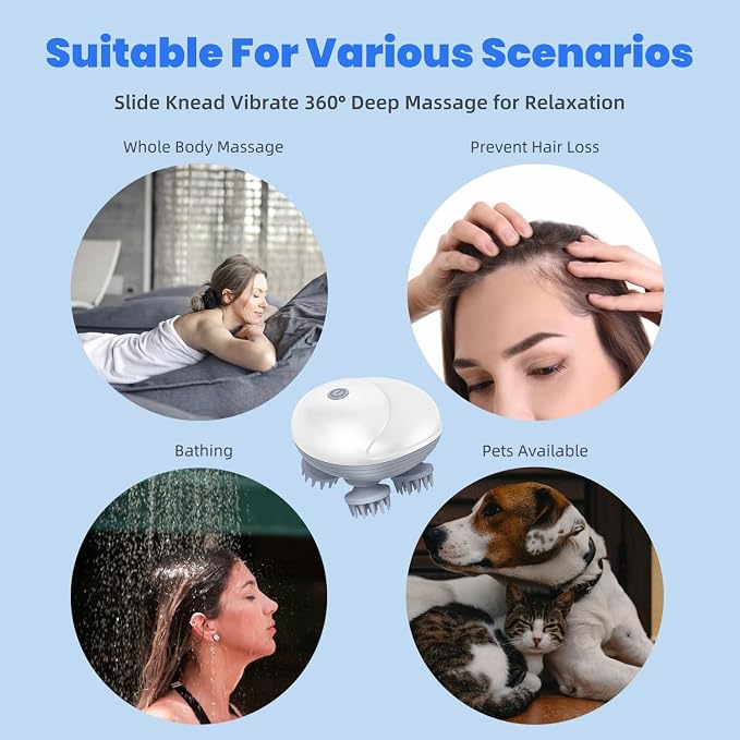 Upgraded Electric Scalp Massager - Image 5