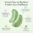 BLOOMORA Green Tea Under Eye Patches - Image 2