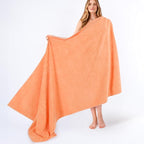 American Soft Linen 100% Cotton 600 GSM Turkish 40x80 Oversized Bath Towel Sheet by AmericanSoftLinen