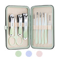 Manicure Set, Portable Mini Manicure and Pedicure Kit, Travel Grooming Nail Kit by SHYEEH