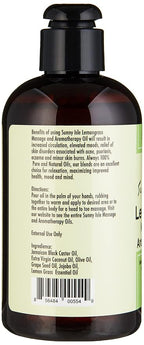 Sunny Isle Lemongrass Massage and Aromatherapy Oil - Image 5