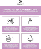 Essence Wearable Aromatherapy Nasal Diffuser – Lavender Essential Oil Nose Ring - Image 7