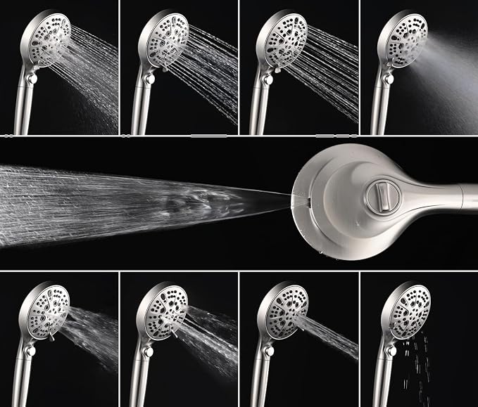 INAVAMZ Nickel 2.5GPM Shower Head - Image 4