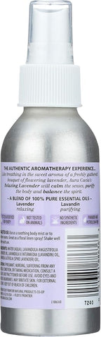 Aura cacia Relaxing Lavender Aromatherapy Room & Body Mist 4 Oz - Image 2