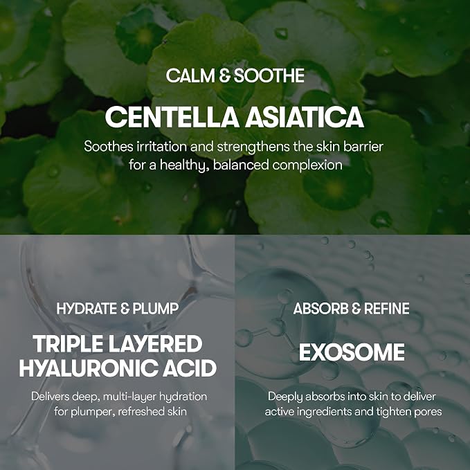 VT COSMETICS Cica-Exosome Moisture Mask 20 Sheets, Centella Asiatica & - Image 3