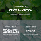 VT COSMETICS Cica-Exosome Moisture Mask 20 Sheets, Centella Asiatica & - Image 3